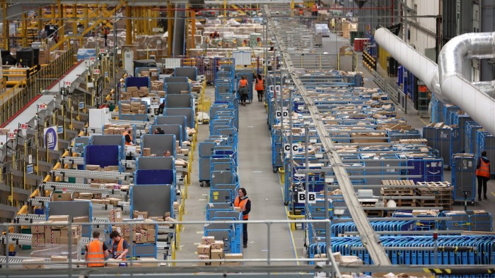 Dozens of UK Amazon workers suffer serious injuries leading to union anger