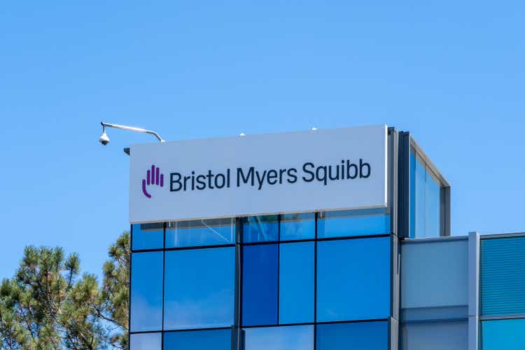 Bristol Myers Squibb building in San Diego, CA, USA.