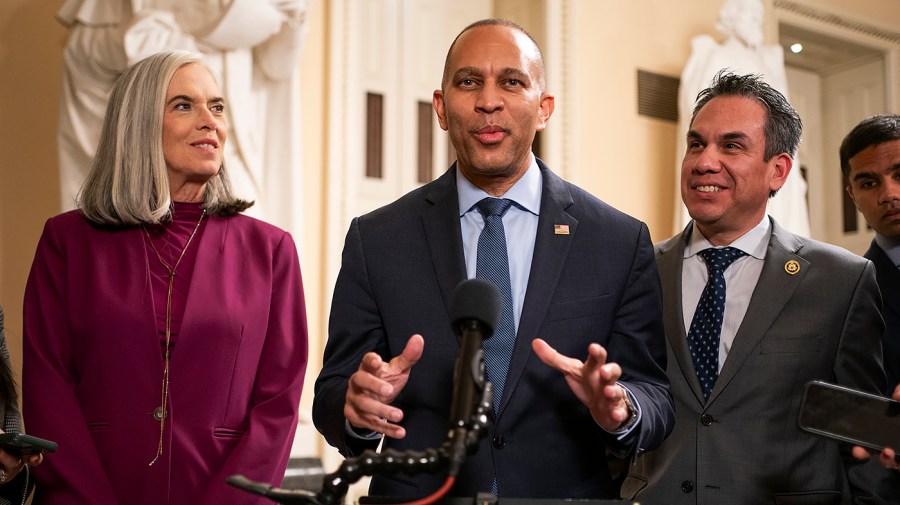 Jeffries on Johnson's future as speaker: 'There will be no Democrats available to save him'