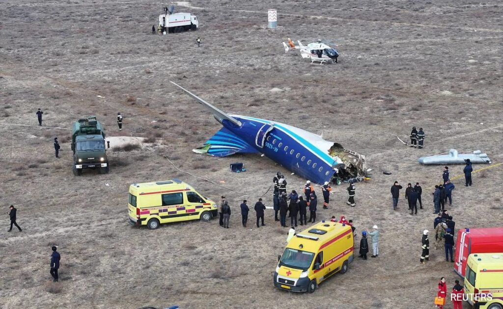 Azerbaijan Airlines Plane May Have Been Shot "Accidentally" By Russia: Report