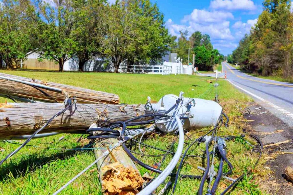 Man faces $6,000 repair bill and four-month blackout after semi-truck damages his power line