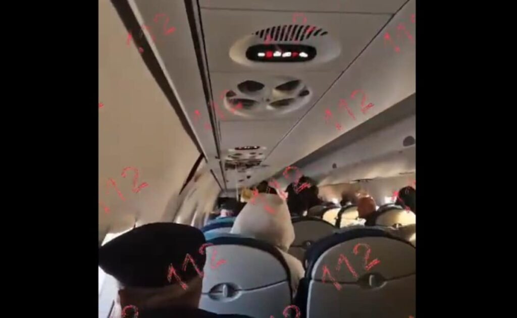 Passenger Captures Moments Before And After Plane Crash In Kazakhstan