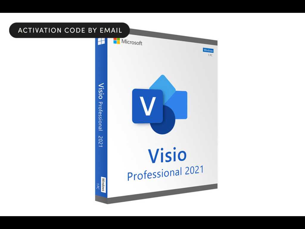 Microsoft Visio 2021 Professional: Lifetime License for Windows