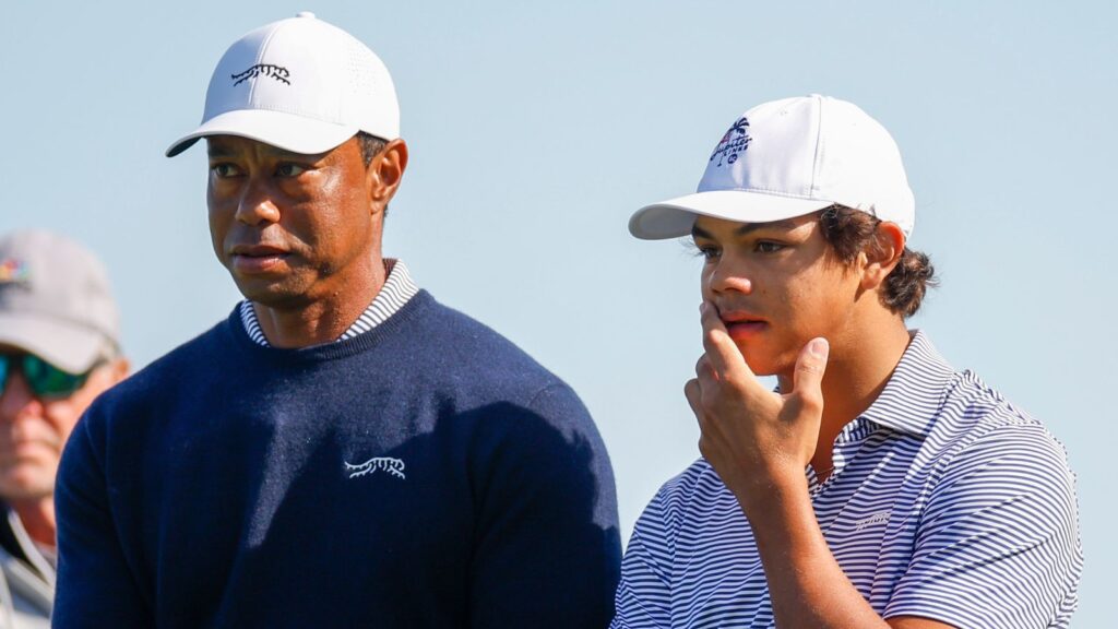 PNC Championship: Charlie Woods hits his first hole-in-one alongside father Tiger in Orlando | Golf News