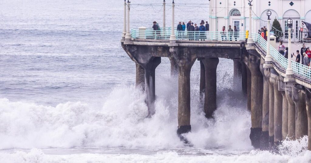 After Christmas lull, towering waves will hit California coast again