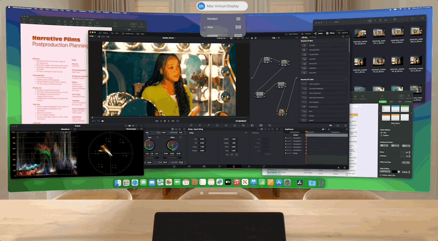 The Apple Vision Pro’s Ultrawide Mac Virtual Display is something you have to see to believe