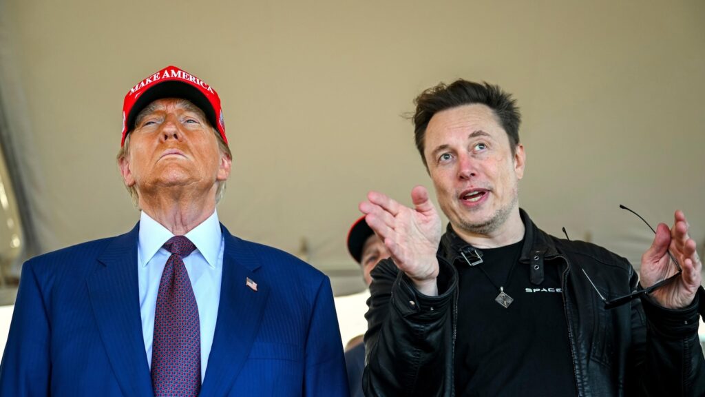 Trump appears to side with Musk, tech allies in debate over foreign workers roiling his supporters