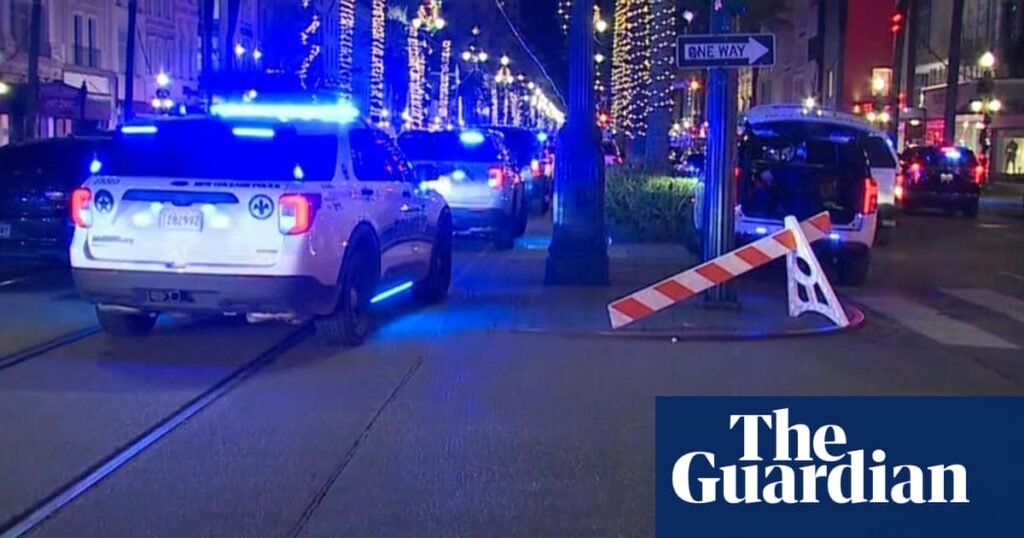 At least 10 killed and 30 injured in New Orleans as truck drives into crowd | New Orleans vehicle attack