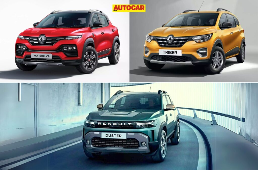 Renault Duster launch details, Kiger and Triber facelift coming in 2025