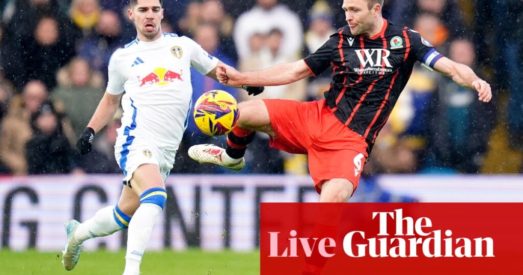 Leeds v Blackburn, Burnley v Stoke, and more: Football League – live | Soccer