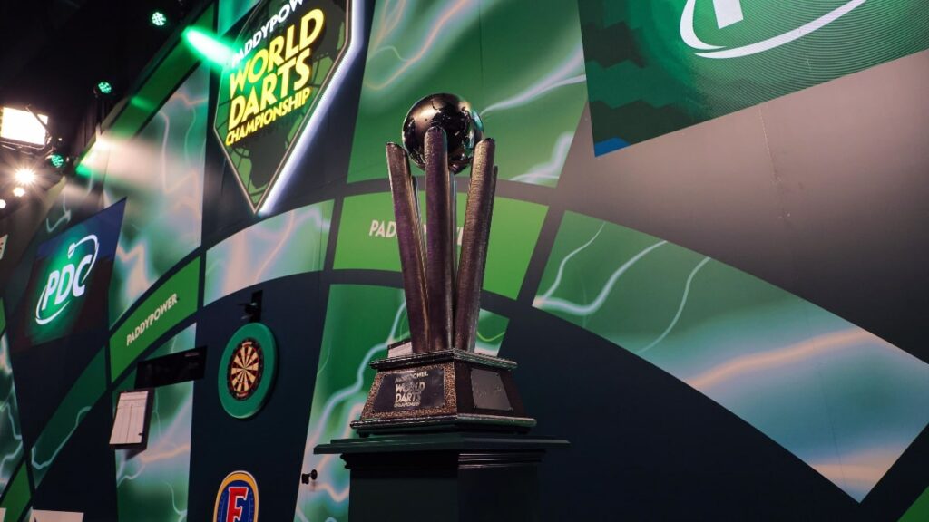 PDC World Darts Championship trophy