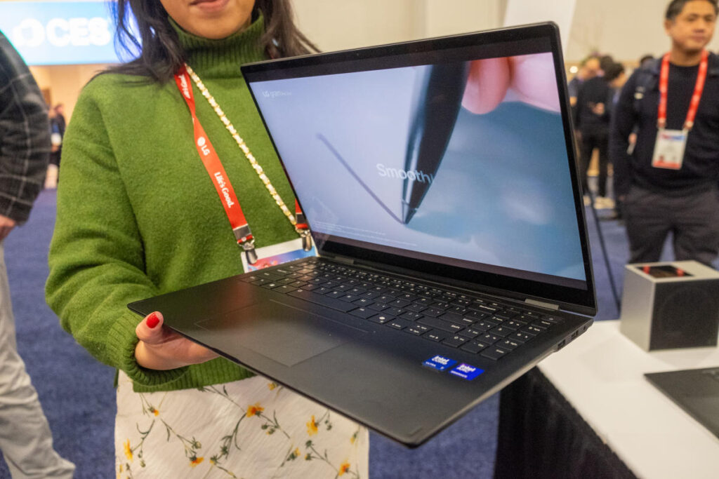 Of course a thin and light laptop gets AI at CES 2025