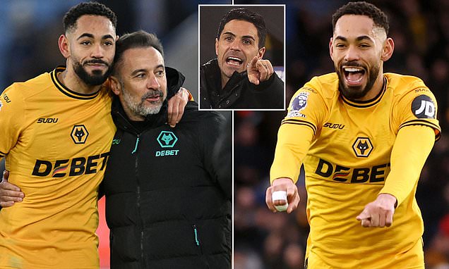 Wolves are working on a new deal for in-form star Matheus Cunha in a bid to ward off Arsenal interest with the Gunners looking to sign a new forward amid Bukayo Saka injury