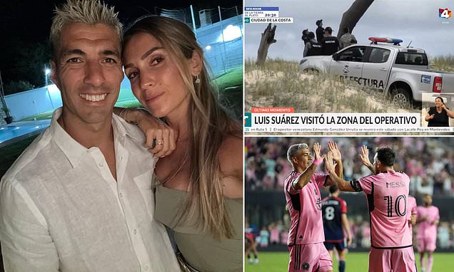 Luis Suarez helps to prevent suicide attempt after joining 20-HOUR rescue effort with his wife Sofia Balbi while on MLS post-season break in Uruguay