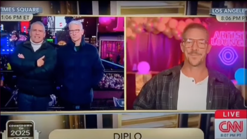 Diplo Admits to Being on LSD During CNN New Year's Eve Show