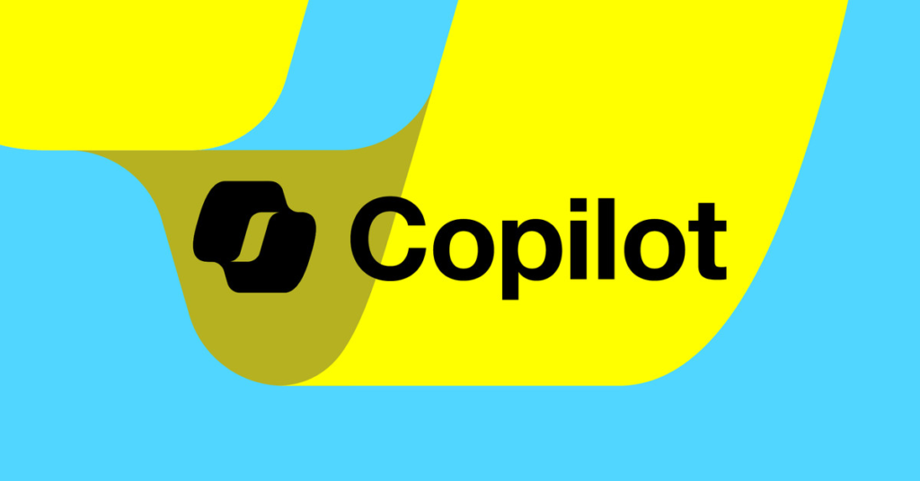 Vector illustration of the Microsoft Copilot logo.