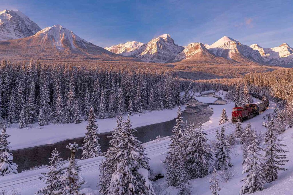 This Mountainous Journey Was Named the Best Winter Train Route in the World