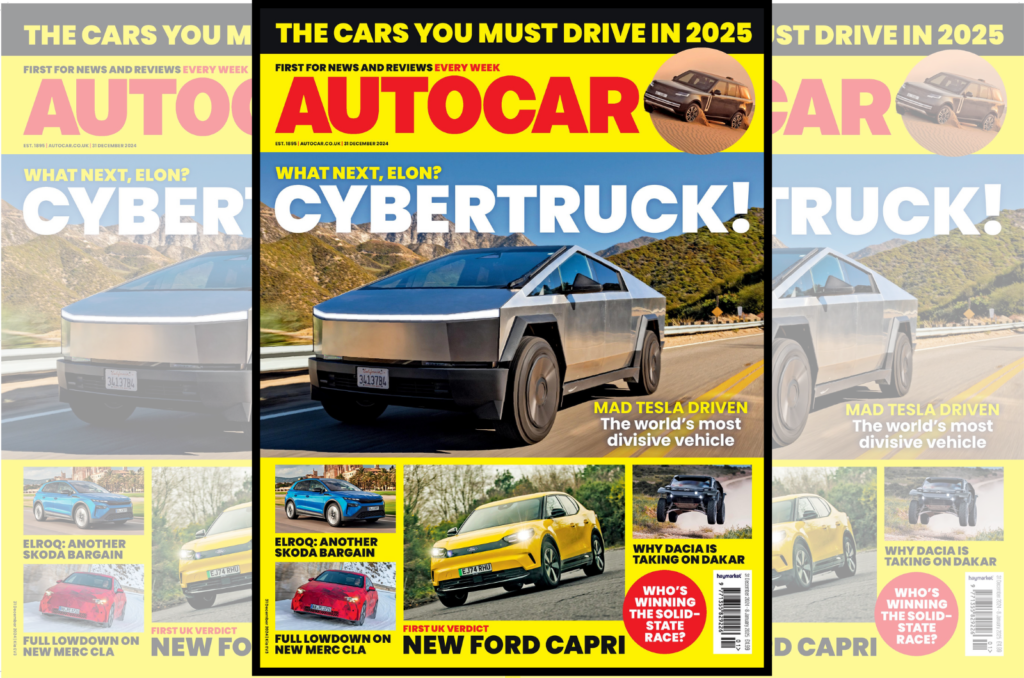 Autocar magazine 31 December: on sale now