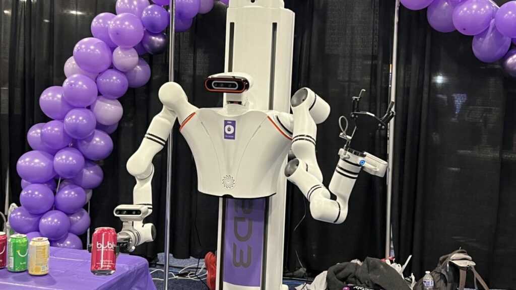 CES Unveiled 2025: OpenDroids' R2D3 domestic robot is 'Roomba on crack'