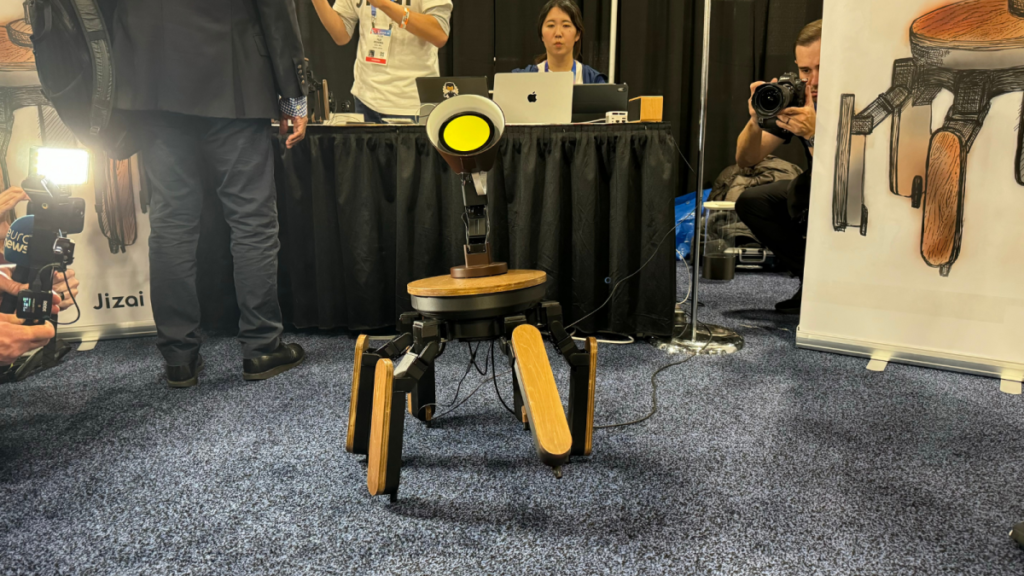 CES Unveiled 2025: Jizai's Mi-Mo is a walking stool that waved at me