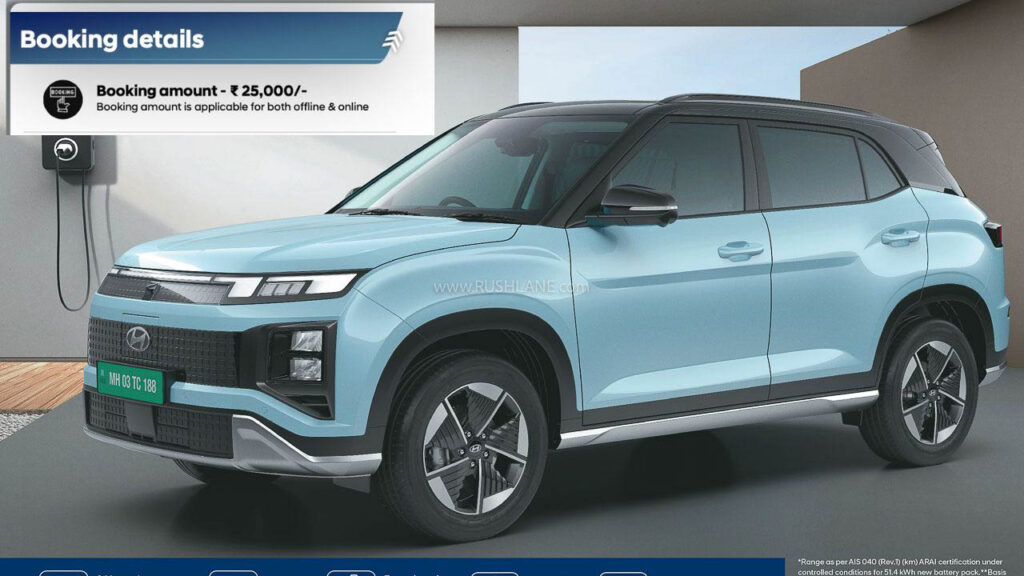 Hyundai Creta Electric Colour Options, Variant Details