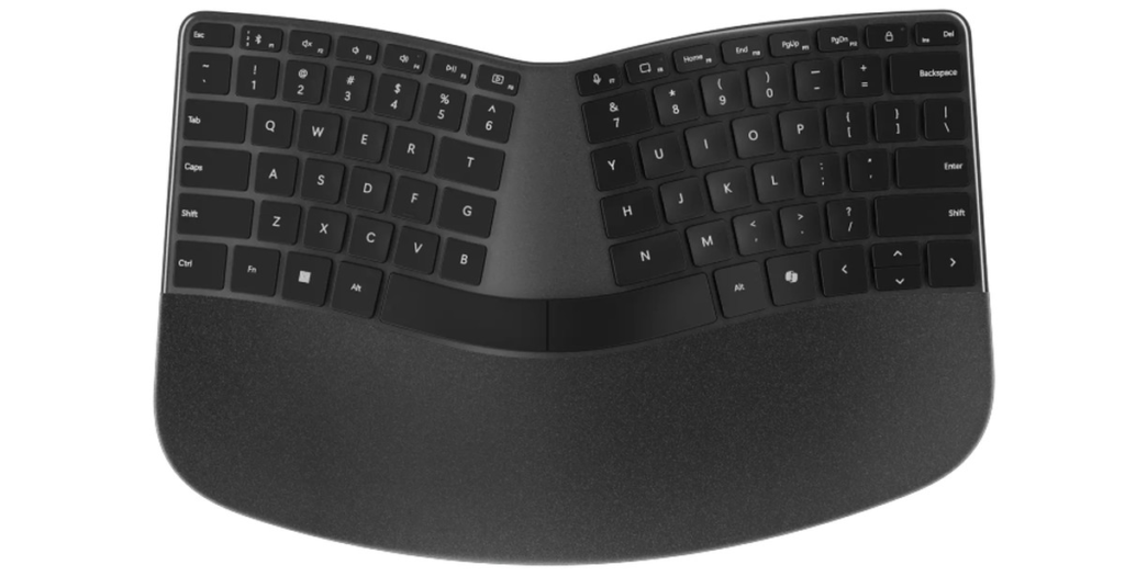 An image of the Incase ergonomic keyboard