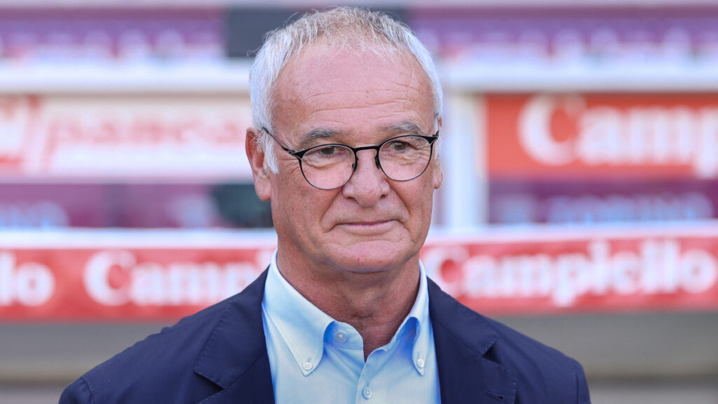 Football manager Claudio Ranieri